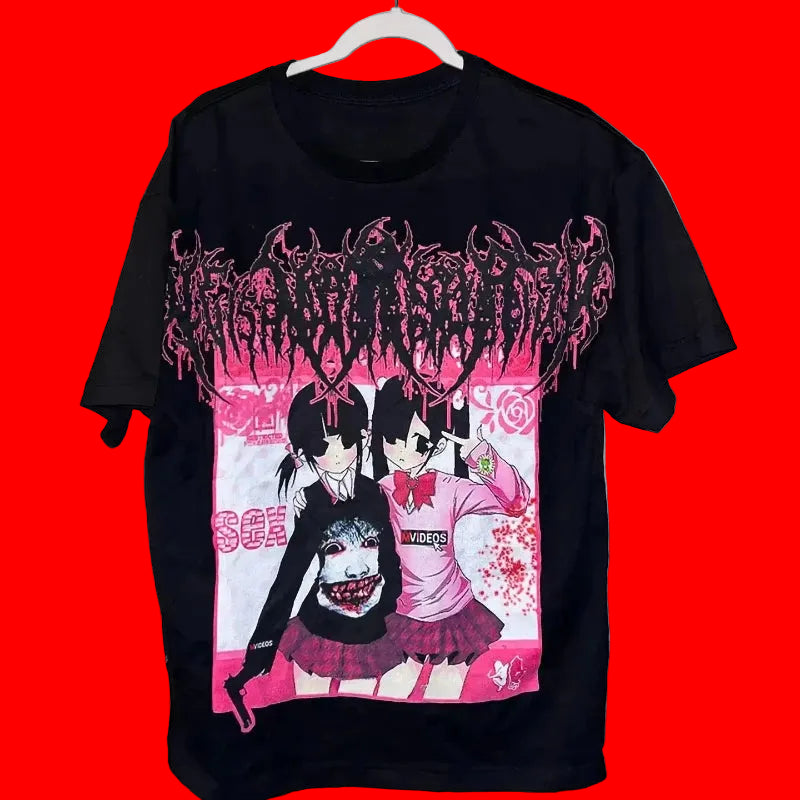 Anime Metal Tshirt